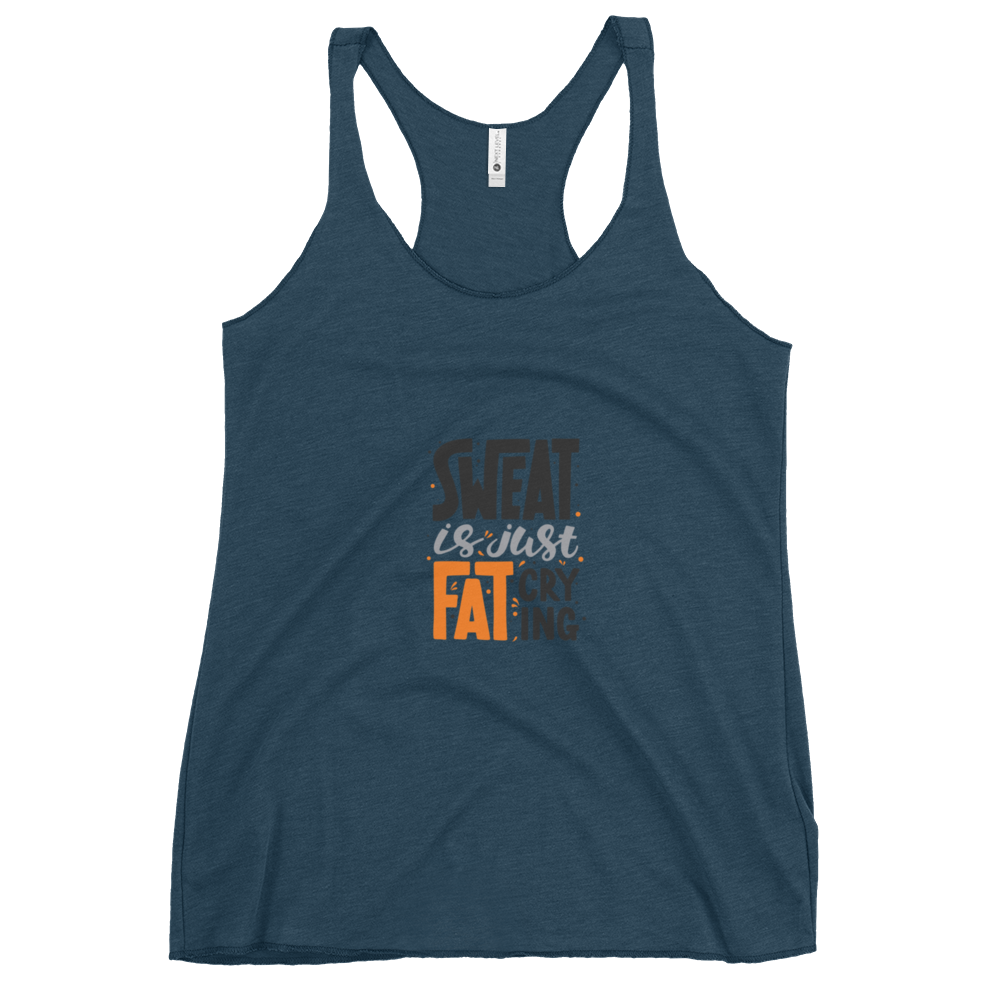 Sweat Is Just - Women's Racerback Tank