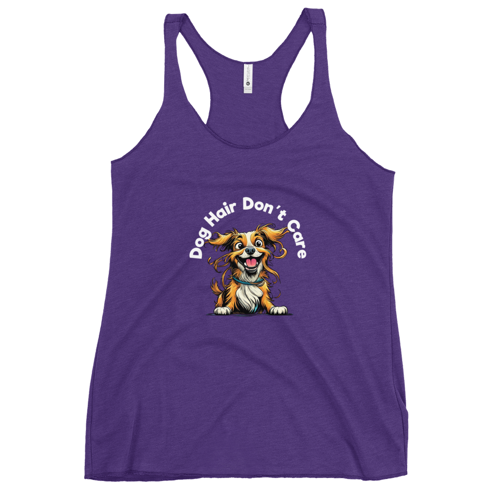 Dog Hair Don't Care - Women's Racerback Tank