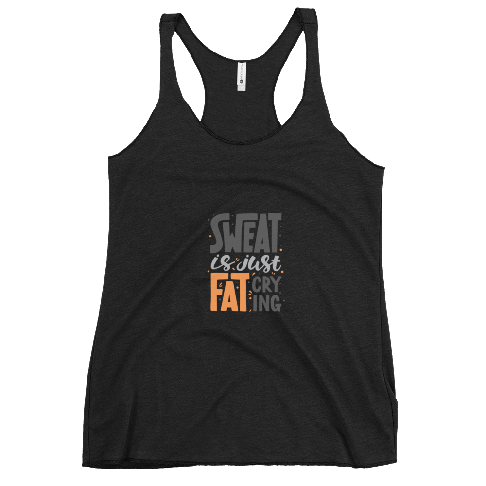 Sweat Is Just - Women's Racerback Tank