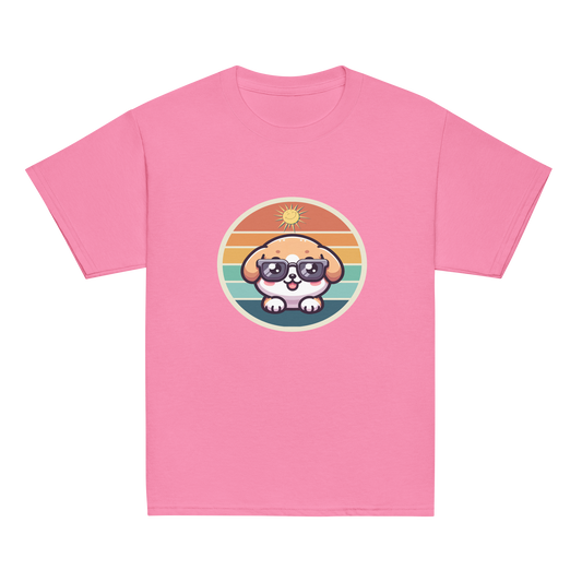 Puppy with Sunglass - Youth Classic Tee