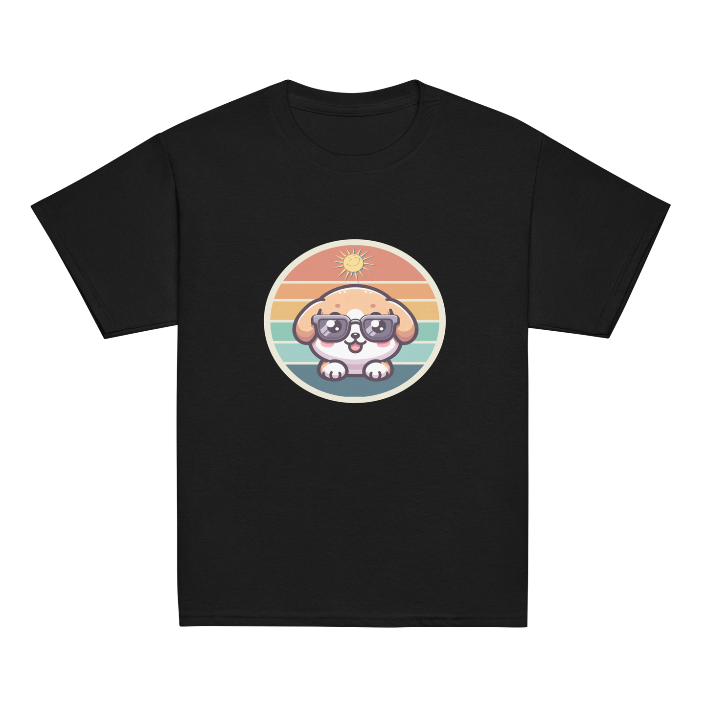 Puppy with Sunglass - Youth Classic Tee