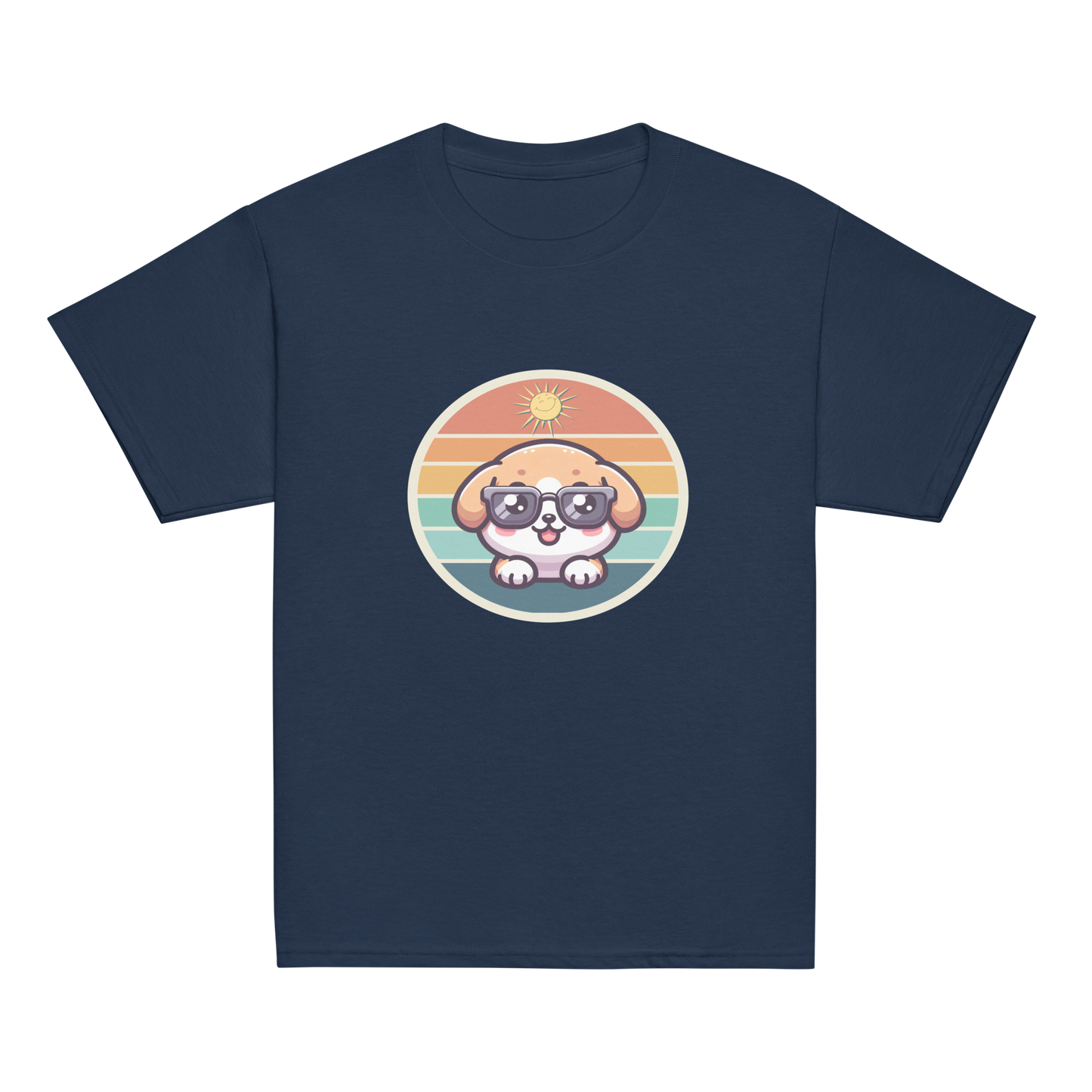 Puppy with Sunglass - Youth Classic Tee