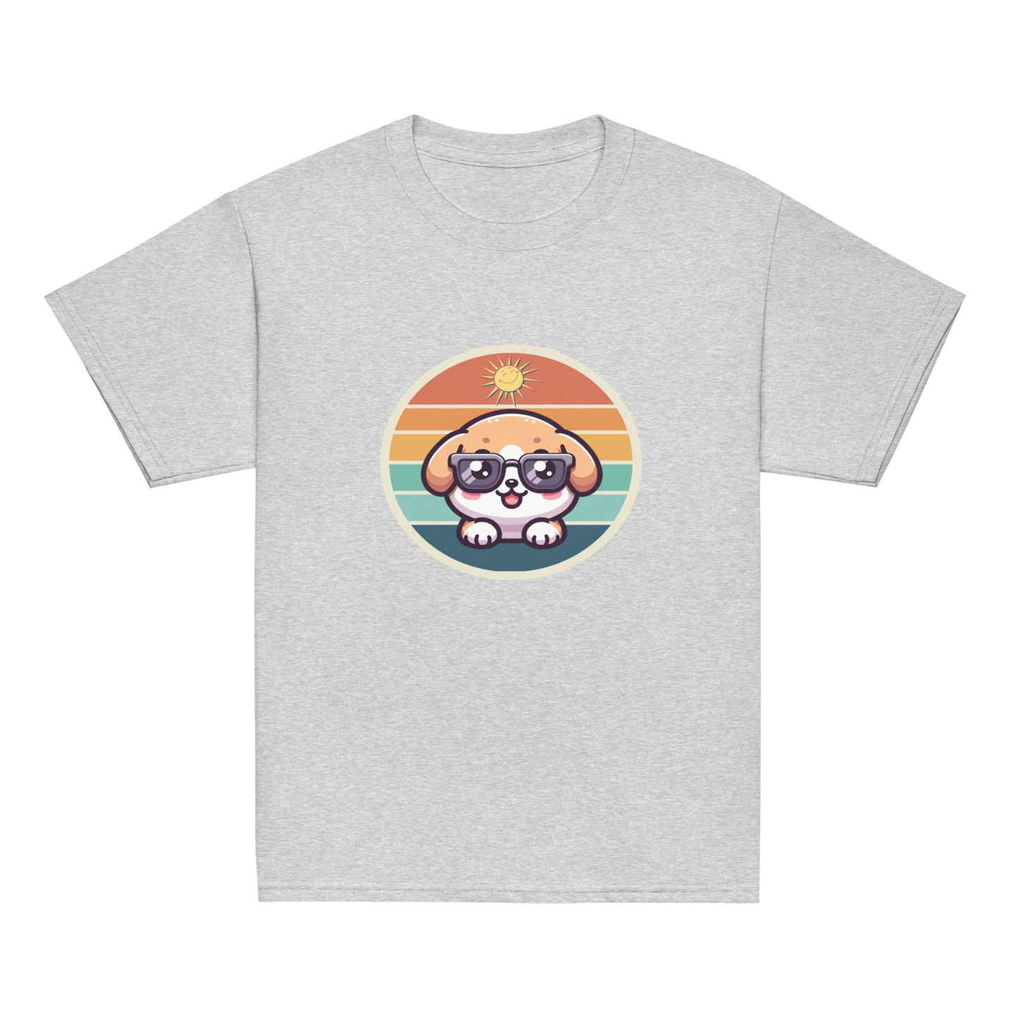 Puppy with Sunglass - Youth Classic Tee